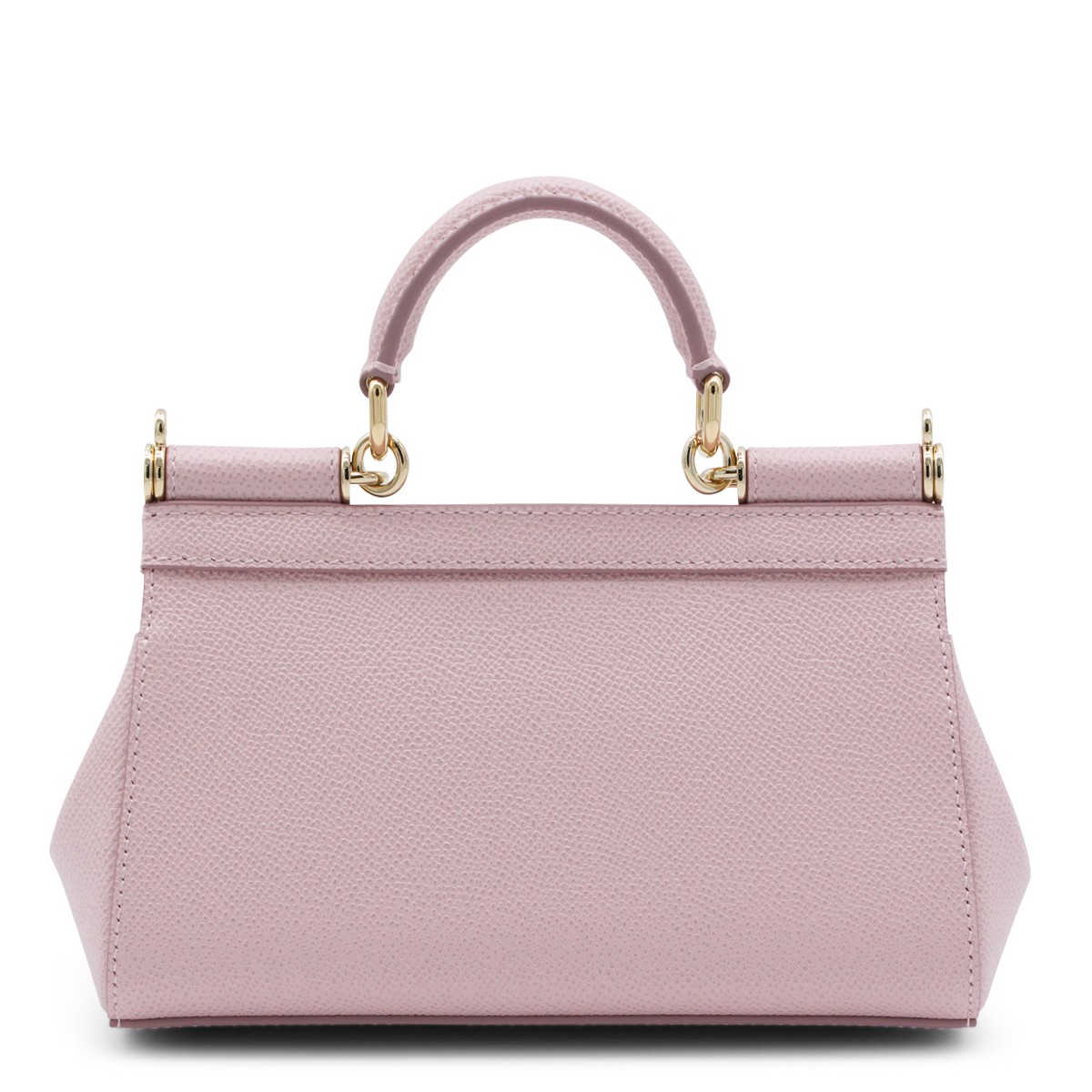 PINK LEATHER SICILY LONG SMALL TOP...