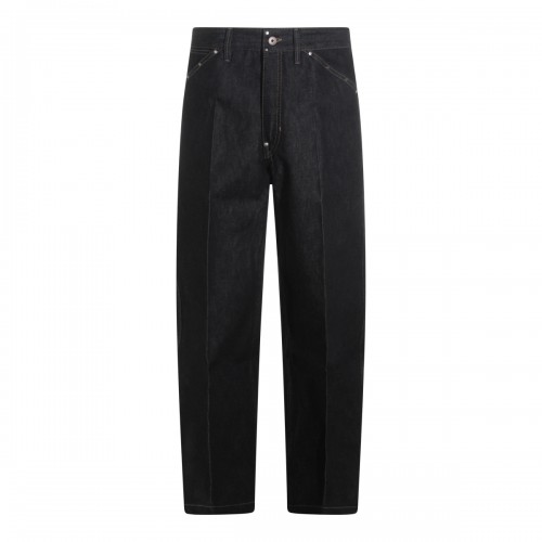 BLACK COTTON JEANS