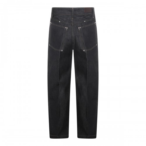 BLACK COTTON JEANS 2