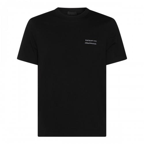 BLACK COTTON T-SHIRT