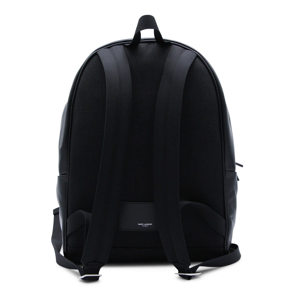 BLACK LEATHER BACKPACK
