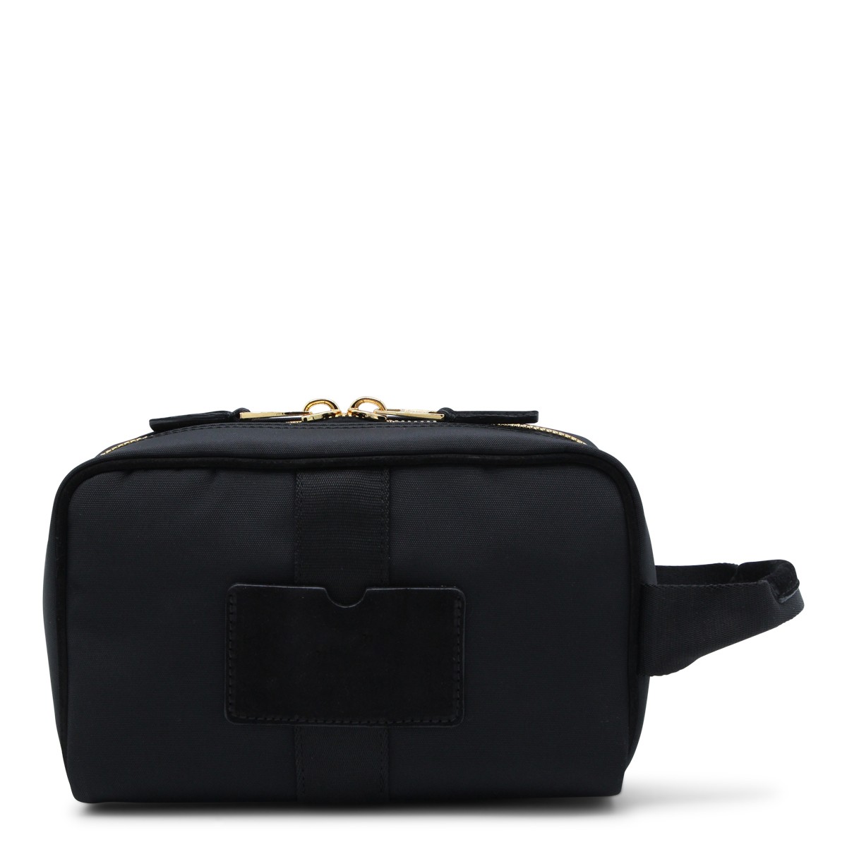 BLACK LEATHER POUCH