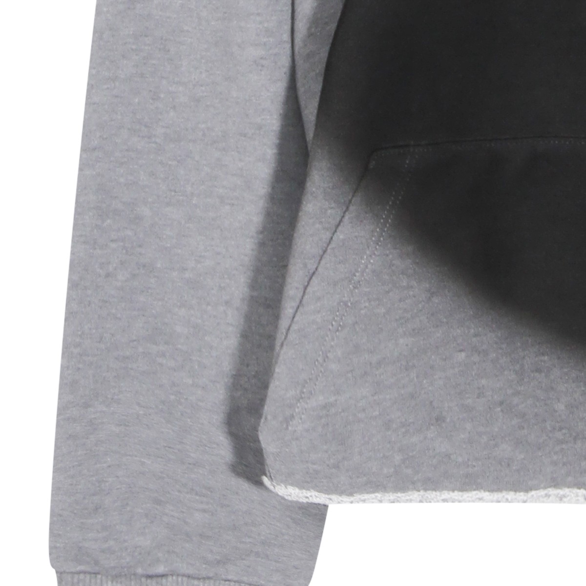 GREY COTTON SWEATSHIRT