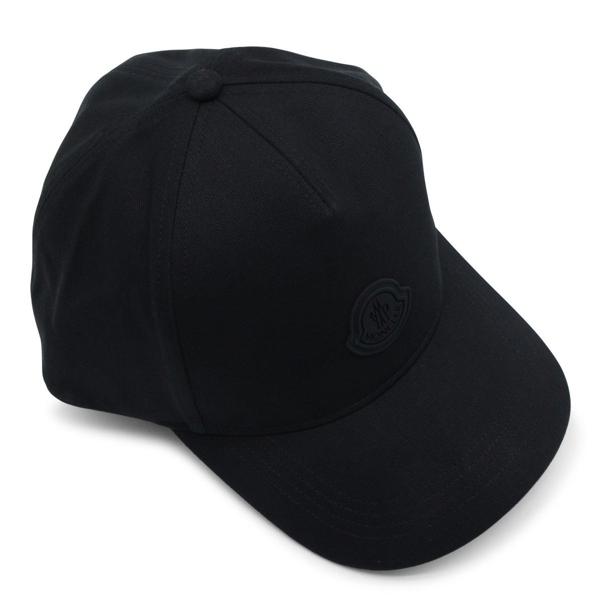 BLACK COTTON BASEBALL CAP