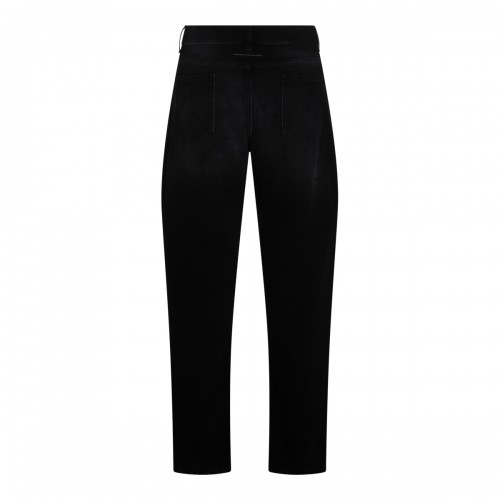 BLACK COTTON JEANS 2