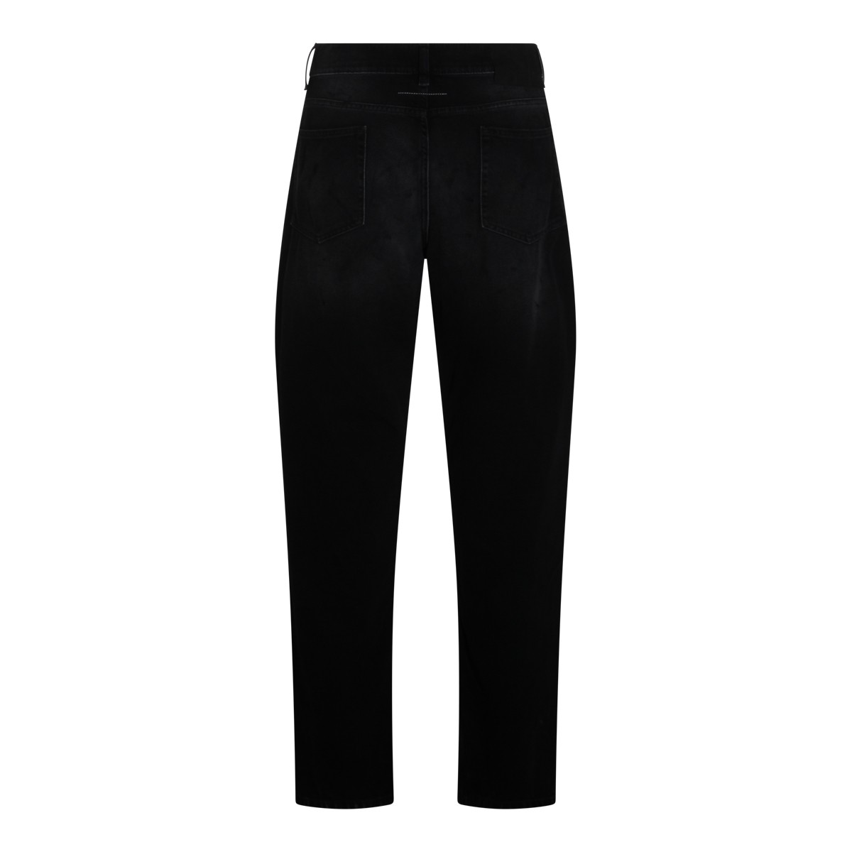 BLACK COTTON JEANS