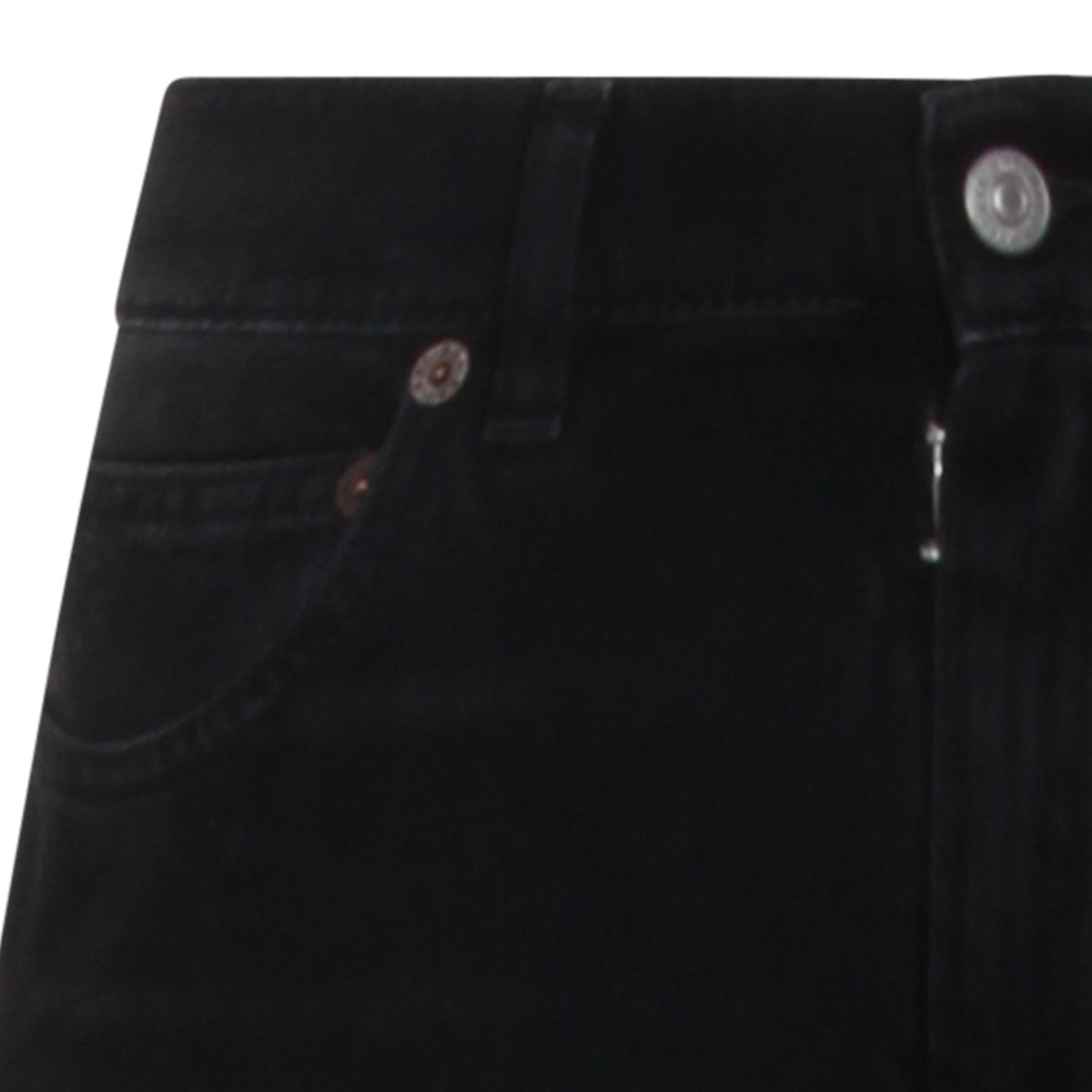 BLACK COTTON JEANS