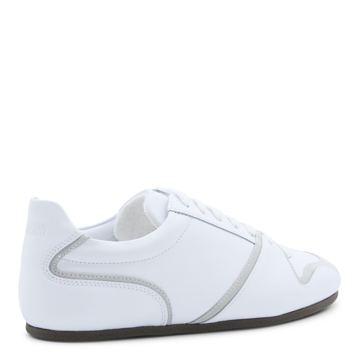 WHITE LEATHER SNEAKERS