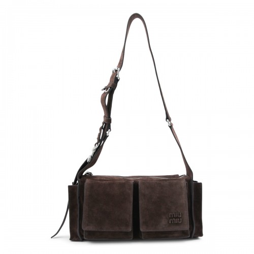 BROWN LEATHER SHOULDER BAG