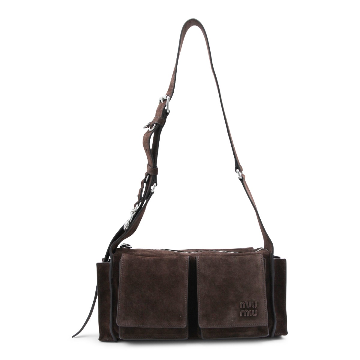 BROWN LEATHER SHOULDER BAG