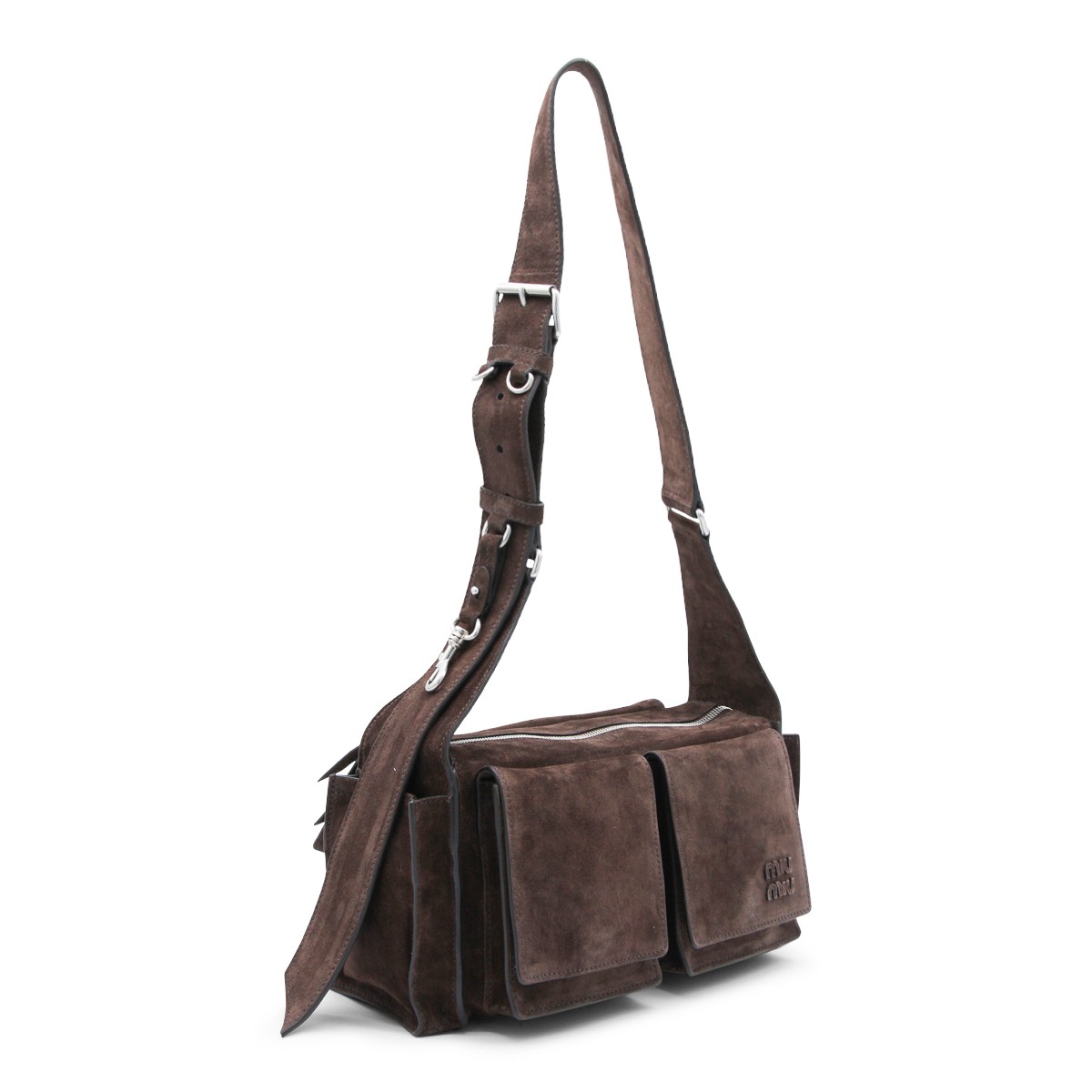 BROWN LEATHER SHOULDER BAG