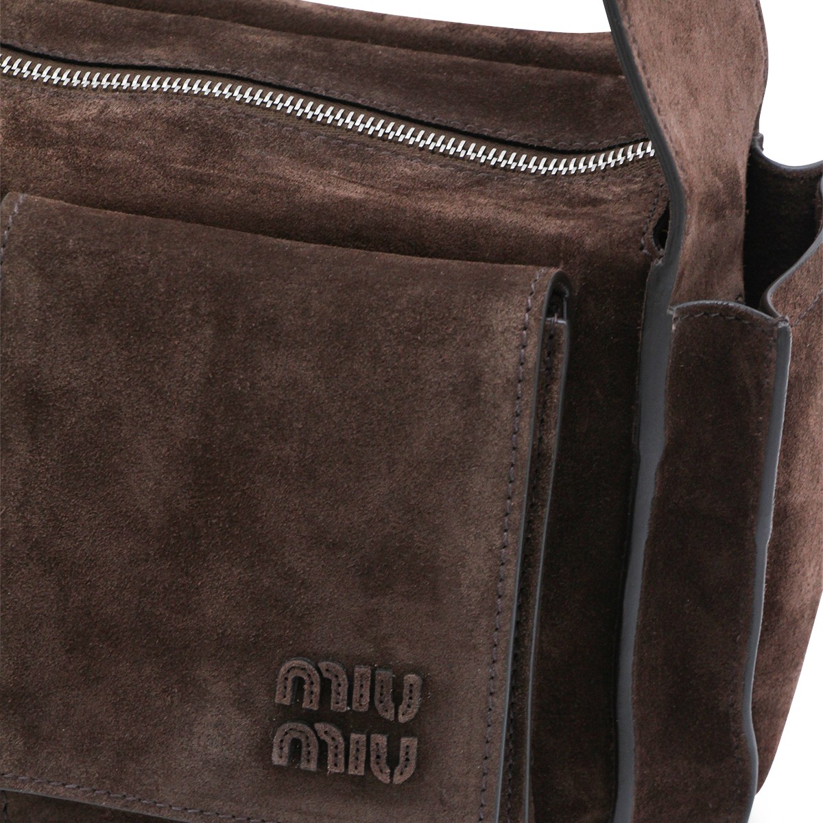 BROWN LEATHER SHOULDER BAG