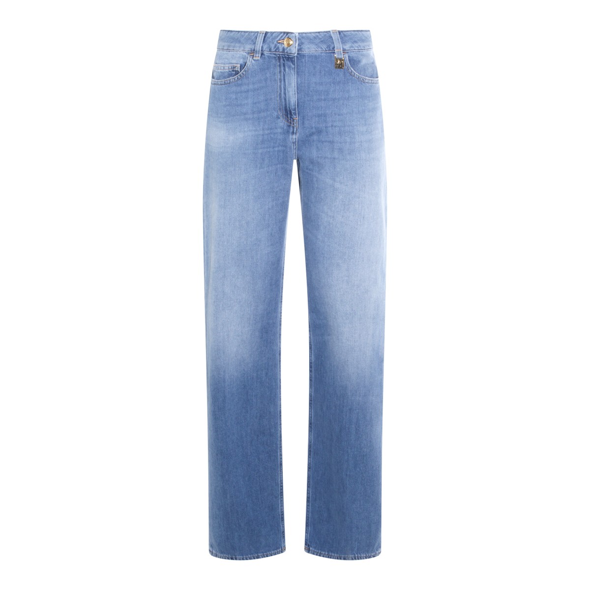 LIGHT BLUE COTTON JEANS