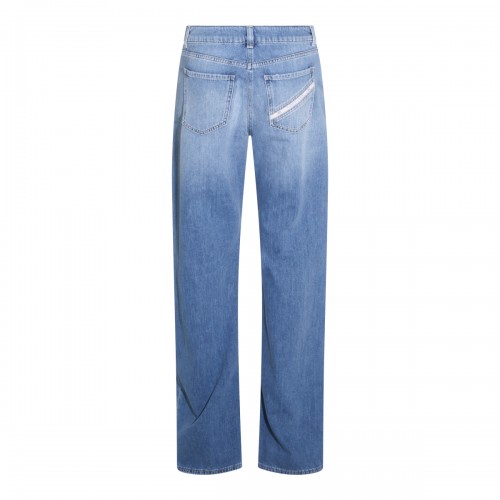 LIGHT BLUE COTTON JEANS 2