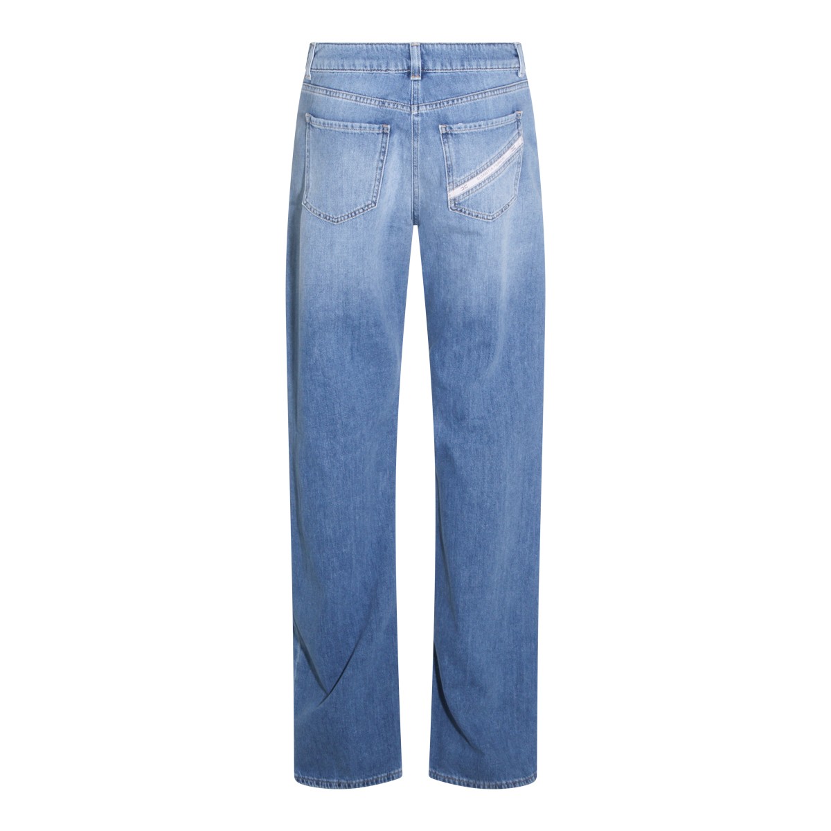 LIGHT BLUE COTTON JEANS