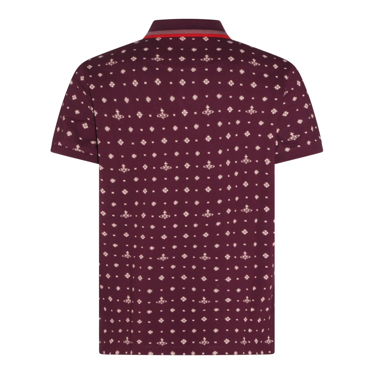 BURGUNDY COTTON POLO SHIRT