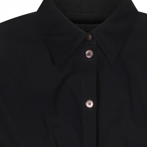 BLACK SILK SHIRT