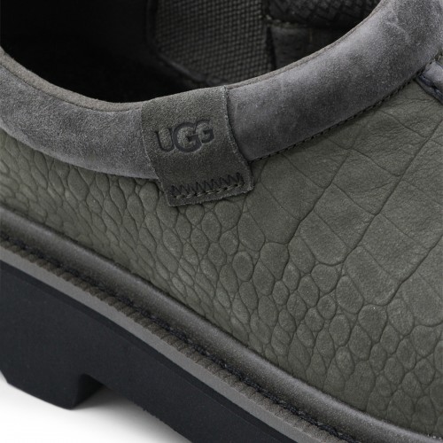 DARK GREY TASMAN LUG BOOTS