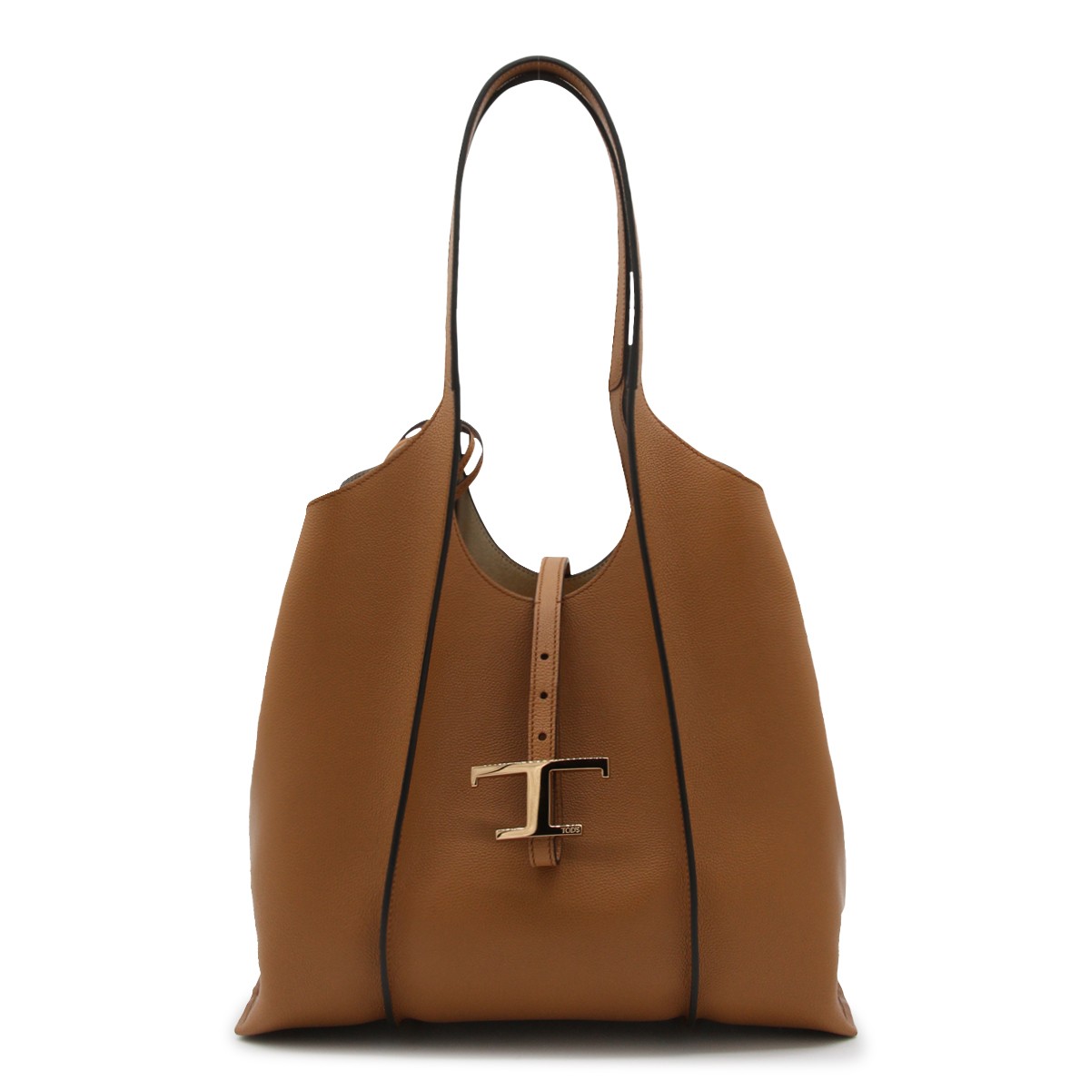 BROWN LEATHER TIMELESS TOTE