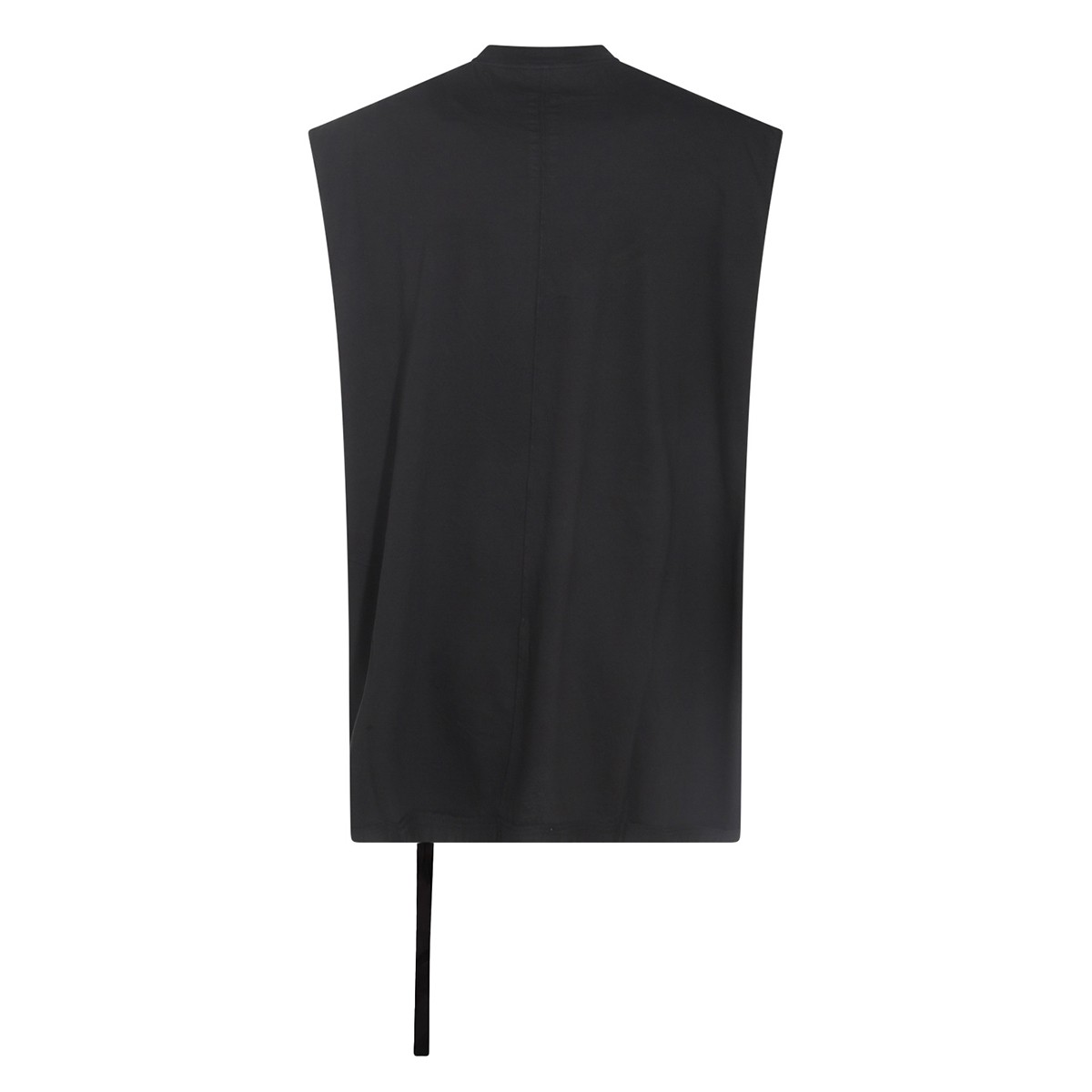 BLACK COTTON TARP T TOP