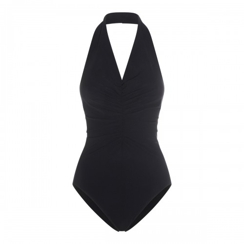 BLACK ONE PIECE BEACHWEAR