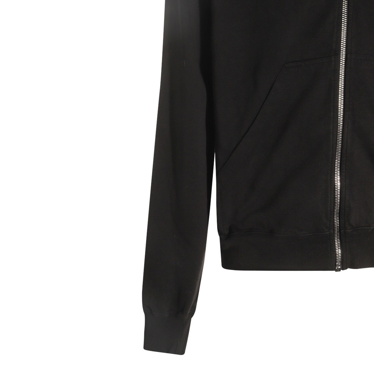 BLACK COTTON MOUNTAIN HOODIE SWEATSHIRT