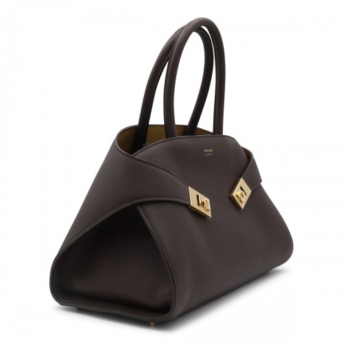 DARK BROWN LEATHER HUG S... 2