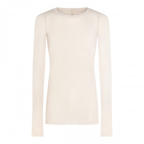 SAND VISCOSE AND SILK BLEND...