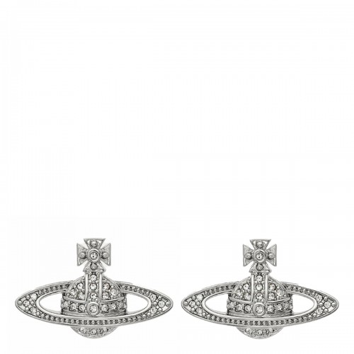 SILVER BRASS EARRINGS