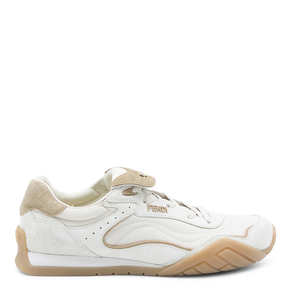 WHITE LEATHER SNEAKERS