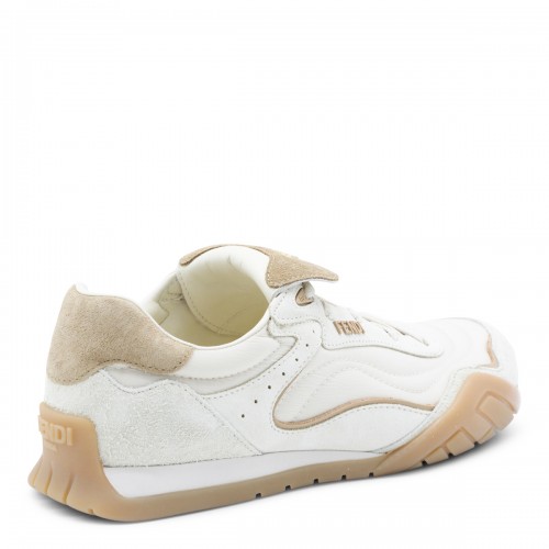 WHITE LEATHER SNEAKERS