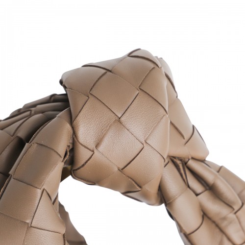 BEIGE LEATHER MINI JODIE BAG