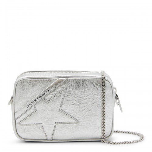 SILVER LEATHER MINI STAR...