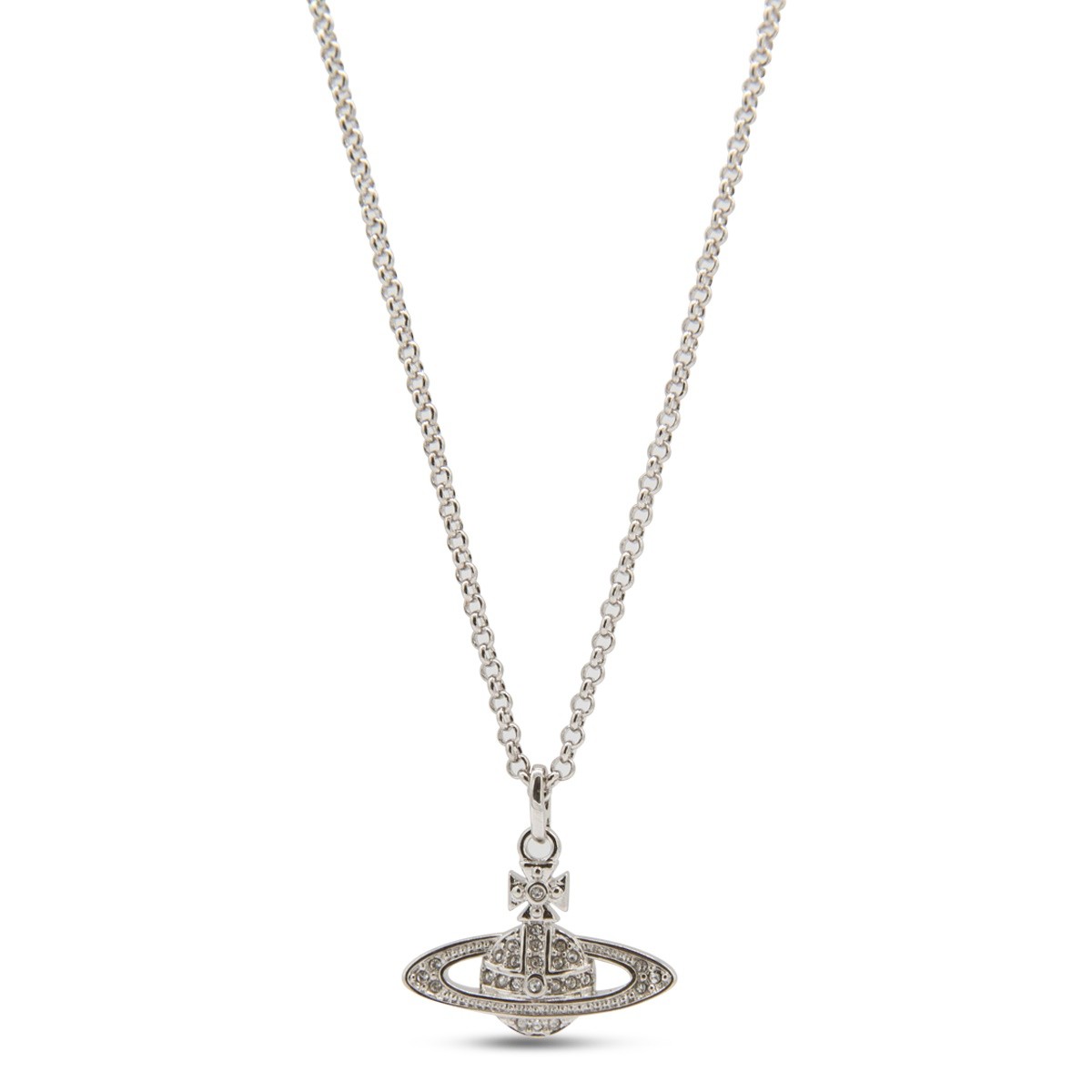 PLATINUM BRASS NECKLACE