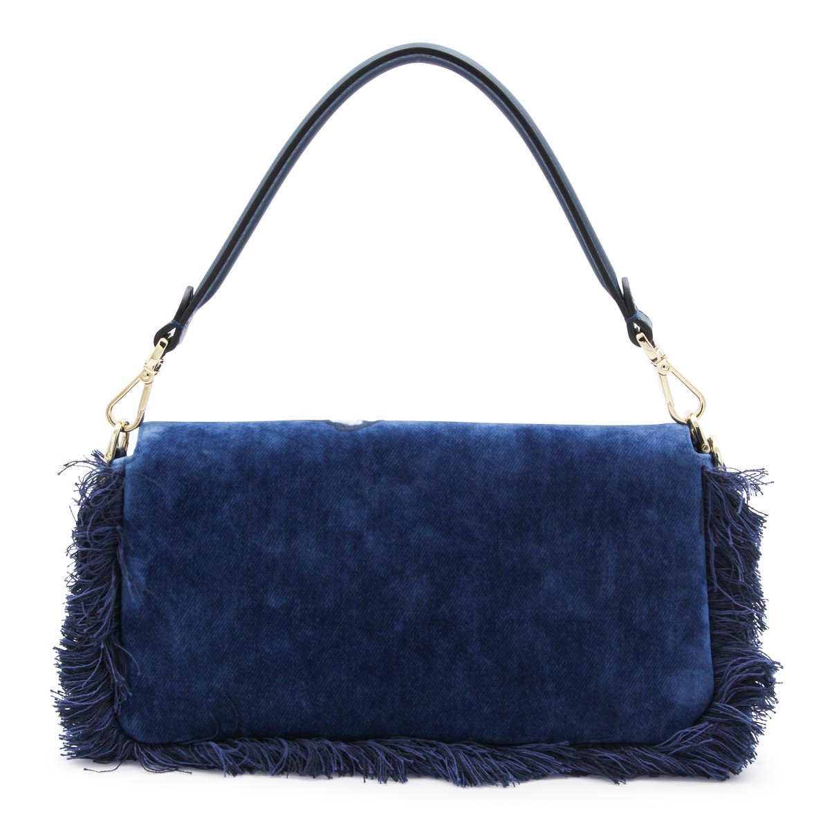 BLUE BAGUETTE SHOULDER BAG