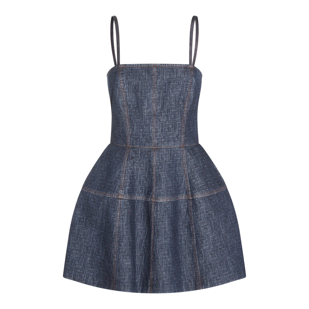 BLUE COTTON DRESS