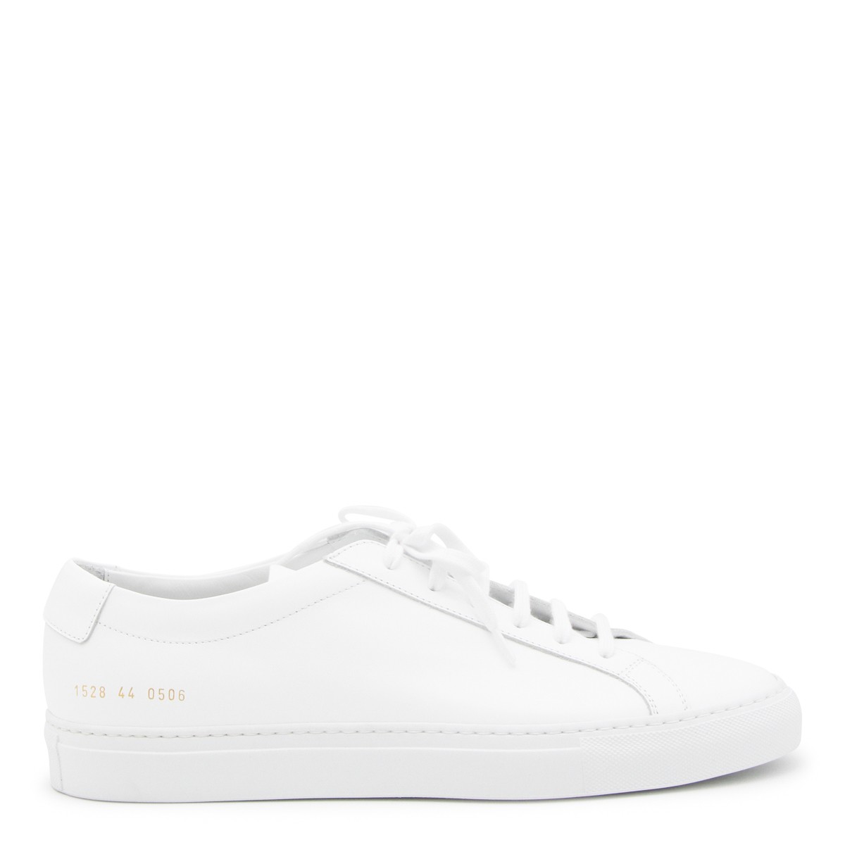 WHITE LEATHER ACHILLE LOW SNEAKERS