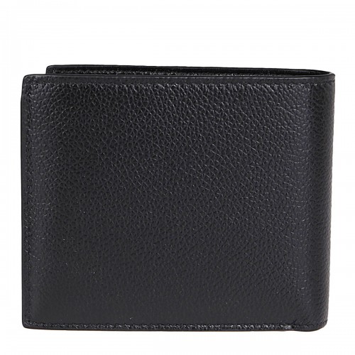 BLACK LEATHER WALLET