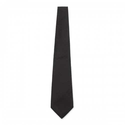 BLACK SILK TIE