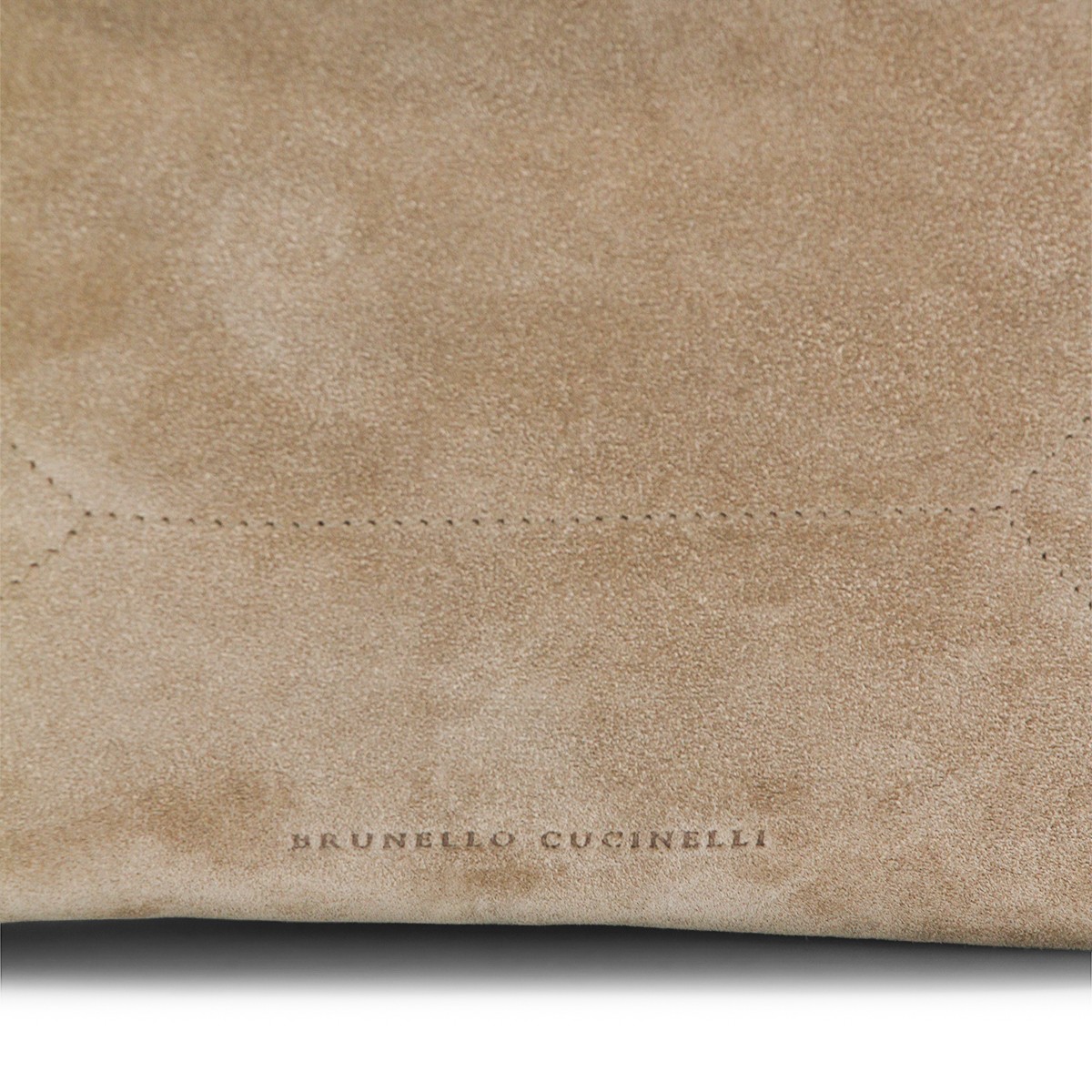 BEIGE LEATHER CROSSBODY BAG