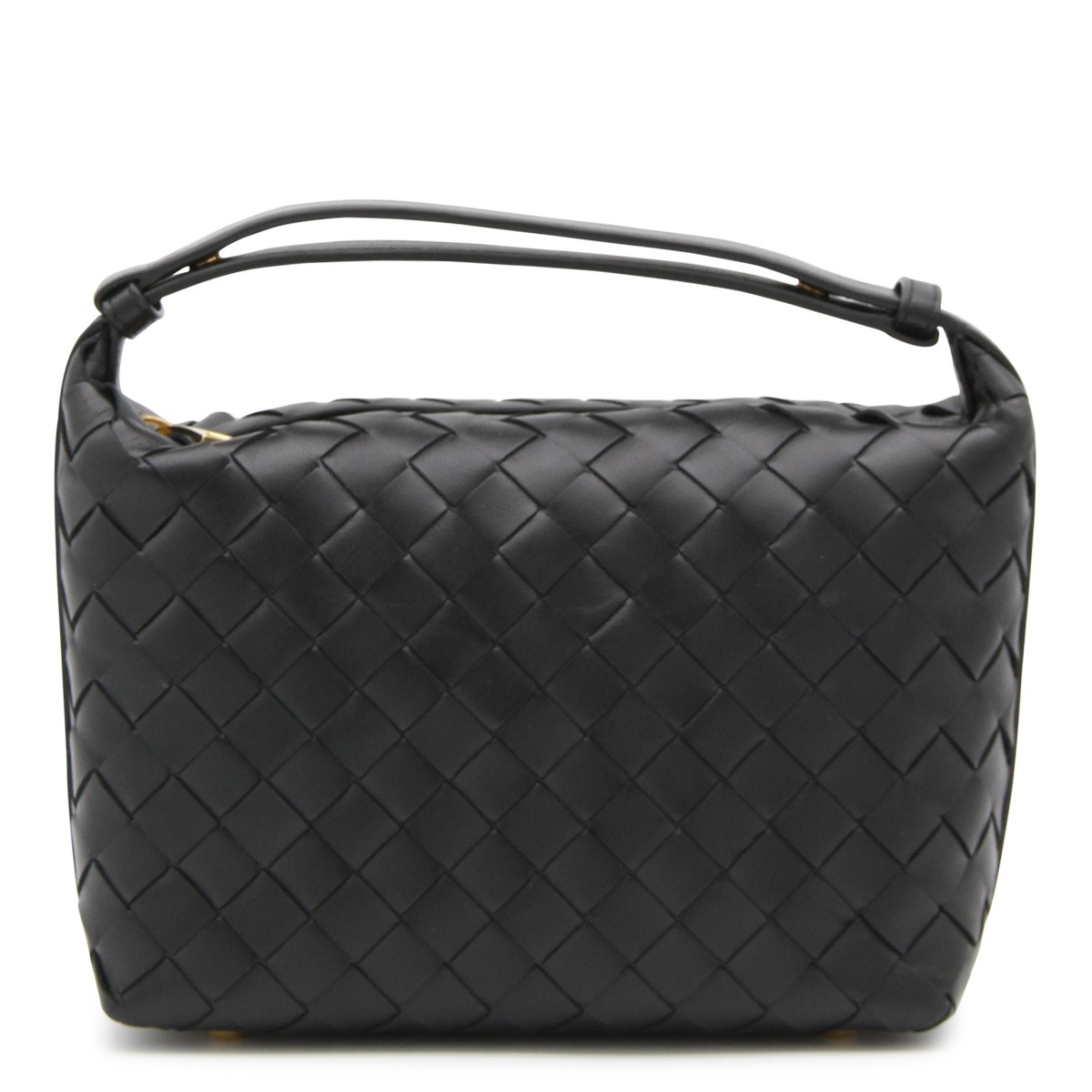 BLACK LEATHER WALLACE POUCH