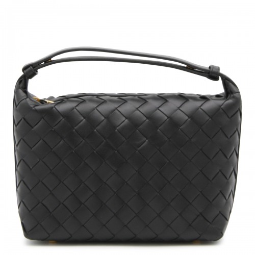 BLACK LEATHER WALLACE POUCH