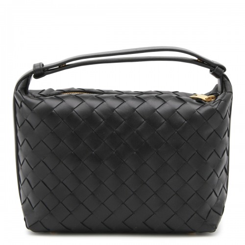 BLACK LEATHER WALLACE POUCH