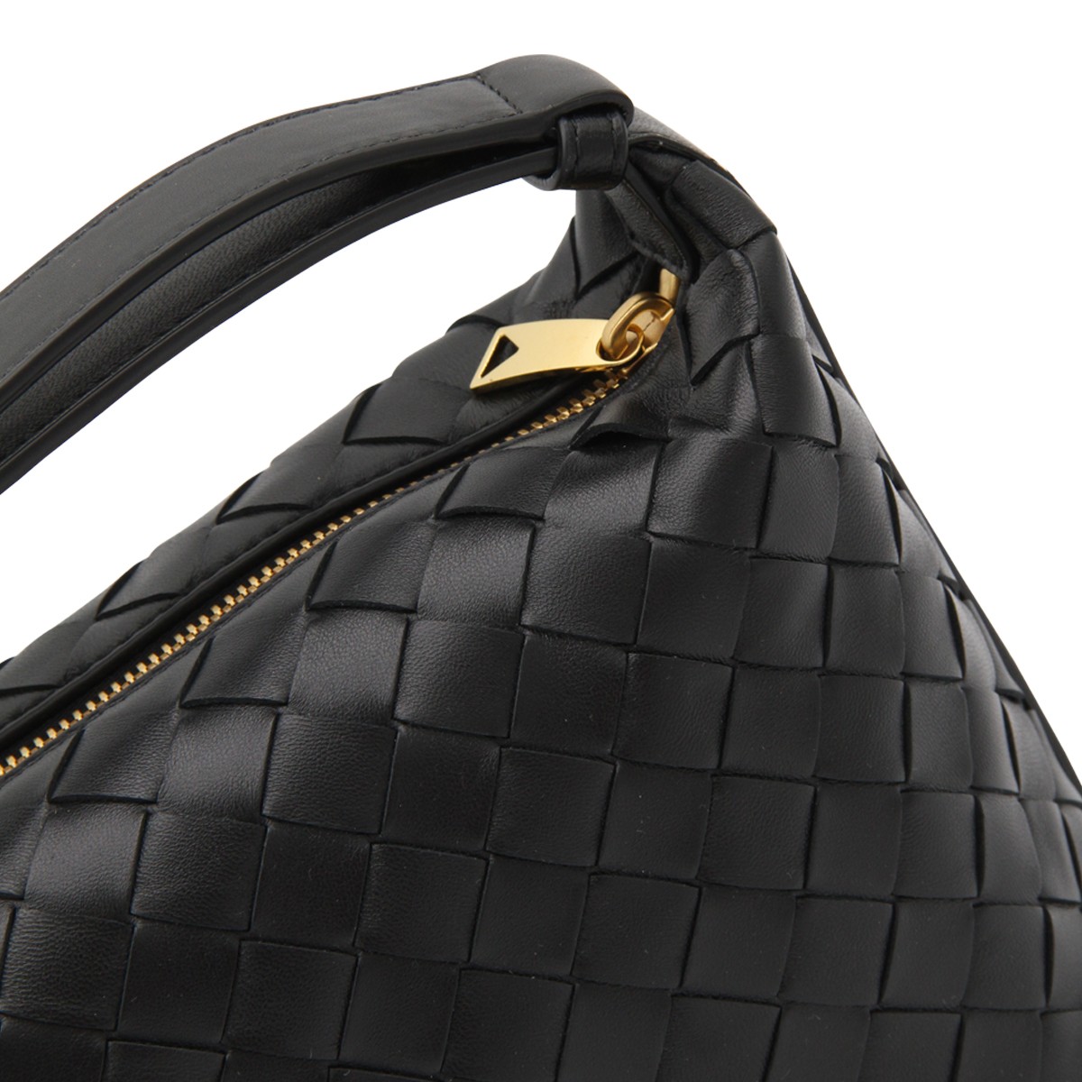 BLACK LEATHER WALLACE POUCH