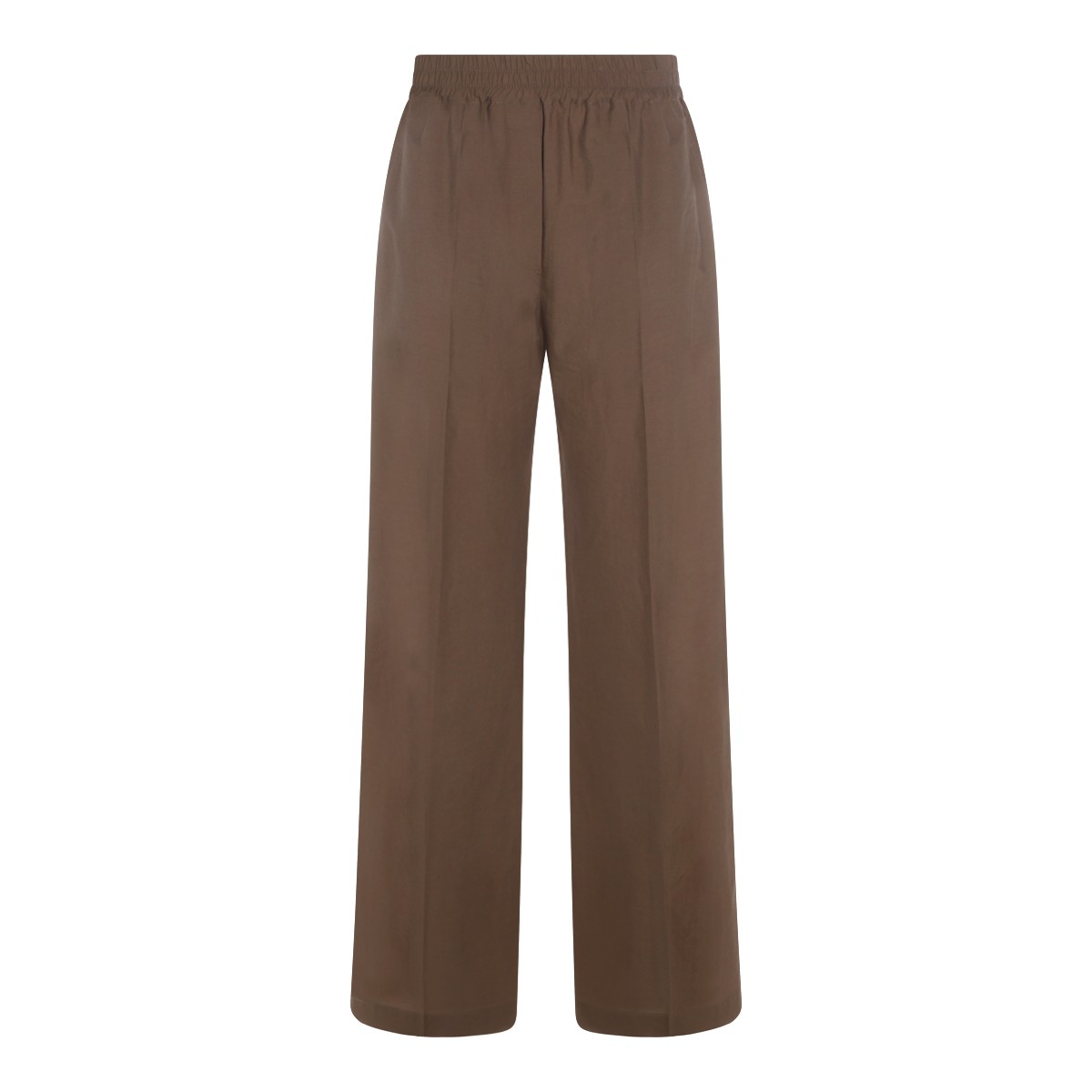 BROWN COTTON PANTS