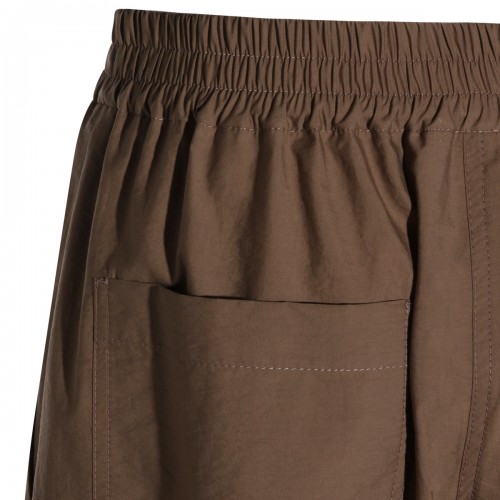 BROWN COTTON PANTS