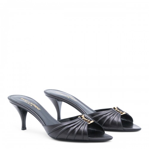 BLACK BABILONE 70 SANDALS