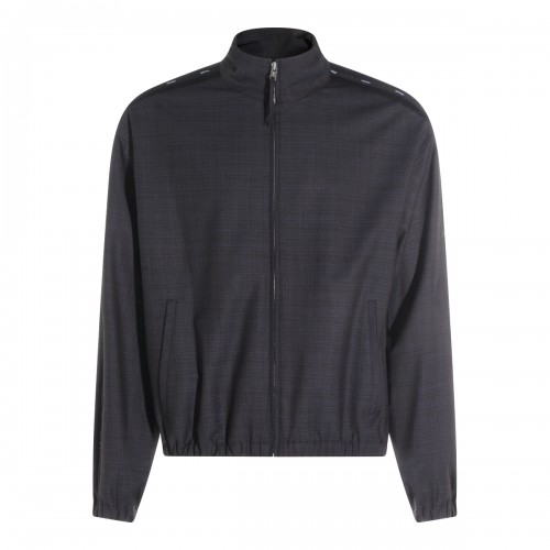 DARK GREY CASUAL JACKET