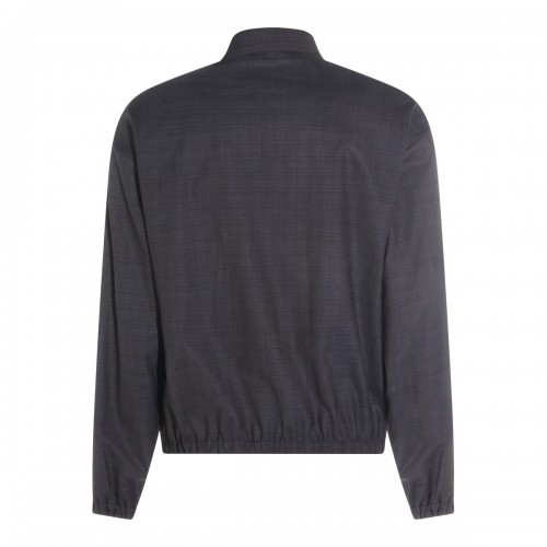 DARK GREY CASUAL JACKET 2