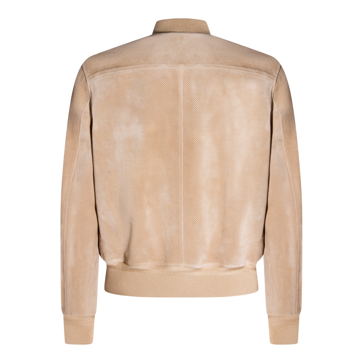 SAND LEATHER JACKET